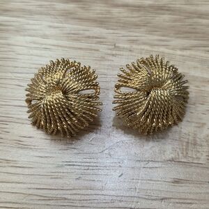 Monet "Cordelia" earrings, Firework  Burst Earrings, Pierced
